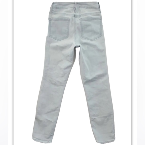 Athleta Jeans Sculptek Lt Blue Biscayne 0 24x26.5 Skinny Ankle Stretchy Comfy - Picture 3 of 16